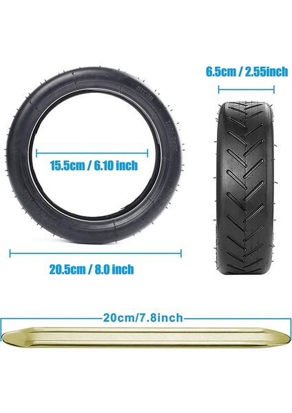 8 1/2 Scooter Lastik Tüplü 8.5 Inç Dış Mekan ve Kapalı Lastikler Xiaomi 1s M365 Pro2 Elektrikli Scooter (Yurt Dışından) modelleri