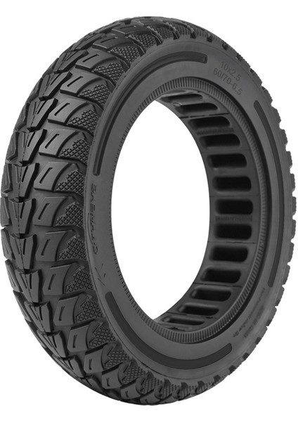 Petek Katı Lastik Dokuz Bot Maks G30 Elektrikli Scooter Yedek 10 Inç 10X2.5 Kauçuk Lastik Parçaları Siyah (Yurt Dışından)