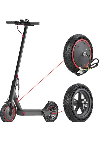 Xiaomi M365 Pro Electric Scooter Motor Tekerlek Scooter Aksesuarları Sürüş Tekerleklerinin Değiştirilmesi, Lastik (Yurt Dışından) fiyatları