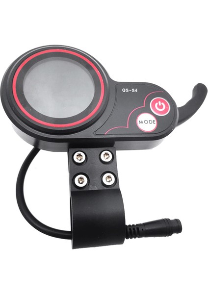 Qs-S4 72V Thumb Grottle LCD Ekran Ölçer Yalnızca Sıfır 11X Elektrikli Scooter 6pin Ekran Aksesuarları (Yurt Dışından)