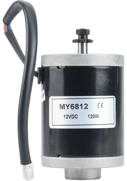 Fırçalanmış Motor MY6812 12V 120W Yüksek Hızlı Motorlu Zincir Dişli Scooter Ile Küçük Fırça Motorlu Kemer Kasnağı Elektrikli Scooter (Yurt Dışından)