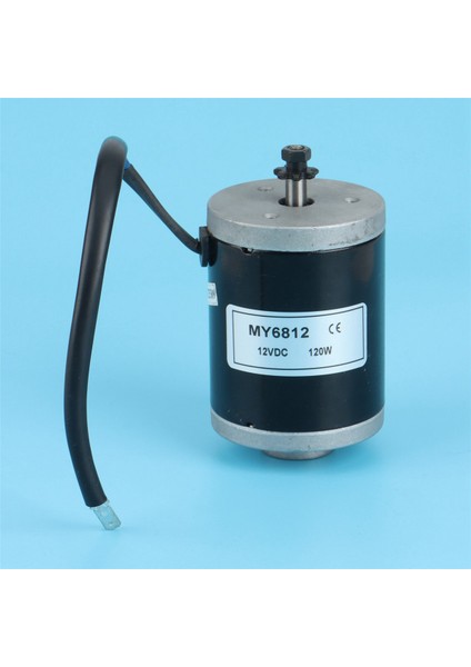 Fırçalanmış Motor MY6812 12V 120W Yüksek Hızlı Motorlu Zincir Dişli Scooter Ile Küçük Fırça Motorlu Kemer Kasnağı Elektrikli Scooter (Yurt Dışından) fiyatları