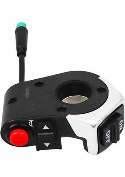 10 Inç Kugoo M4 Pro Electric Scooter Switch Su Geçirmez Parçalar Için Kapalı Düğme Işık Anahtarı 5 Pin 5 Pin (Yurt Dışından)