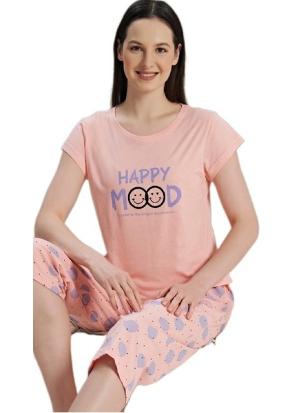 Mare Blu Tasarım Kadın Pijama Takımı Kısa Kollu Kapri S/xl fiyatları