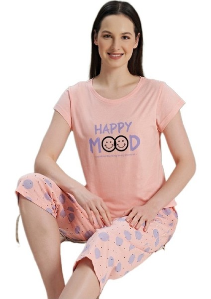 Mare Blu Tasarım Kadın Pijama Takımı Kısa Kollu Kapri S/xl modelleri