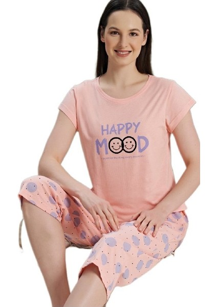 Mare Blu Tasarım Kadın Pijama Takımı Kısa Kollu Kapri S/xl fırsatları