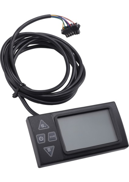 Elektrikli Bisiklet Bldc Kontrolör Kontrol Paneli Için Sm Fişli S861 LCD Ebıke Ekran Siyah 24V-36V (Yurt Dışından) modelleri