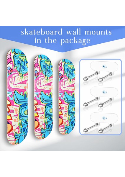 4pcs Akrilik Kaykay Duvar Montajı, Kaykay Duvar Rafı, Kaykay Askısı, Kayak Snowboards Scooterları Uzun Tablolar (Yurt Dışından) indirimleri