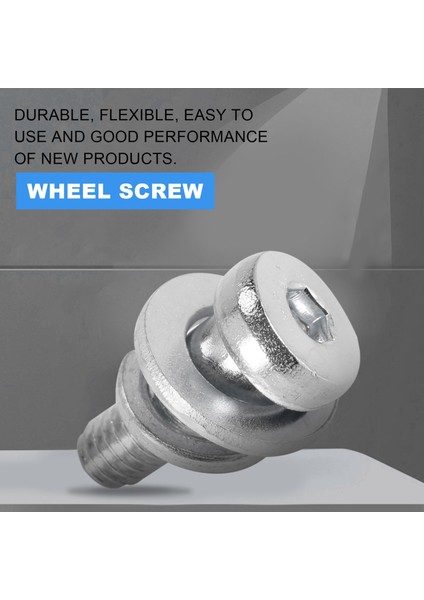 4pcs Elektrikli Scooter Arka Tekerlek Sabit Cıvata Vidası Xiaomi M365 Scooter Vidalı Parçalar Aksesuarları (Yurt Dışından) modelleri