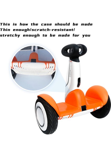 Silikon Toz Ceket Koruyucu Kapak, Dokuzbot Için Xiaomi Için Koruyucu Kapak Plus Denge Araba Beyaz (Yurt Dışından) fırsatları