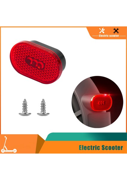 Ledlikler LED Arka Çamurluk Abajur Xiaomi Pro 2 Mi3 Elektrikli Scooter Stoplight Fren Işıkları (Yurt Dışından) fiyatları