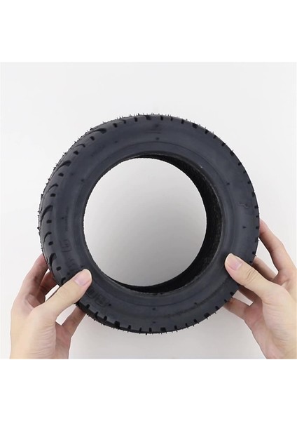 10 Inç Elektrikli Scooter 80/65-6 Dış Lastik 80/65-6 Kalınlaştırılmış Özel Şekilli Pedal Lastik (Yurt Dışından)