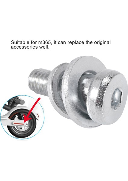 4pcs Elektrikli Scooter Arka Tekerlek Sabit Cıvata Vidası Xiaomi M365 Scooter Vidalı Parçalar Aksesuarları (Yurt Dışından) indirimleri