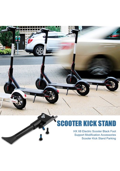 Hx X8 Ayak Desteği Stand Tripod Yan Destek Scooter Aksesuarları Için Elektrikli Scooter Park Kickstand (Yurt Dışından) fırsatları