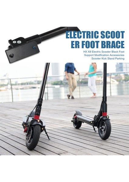 Hx X8 Ayak Desteği Stand Tripod Yan Destek Scooter Aksesuarları Için Elektrikli Scooter Park Kickstand (Yurt Dışından) indirimleri