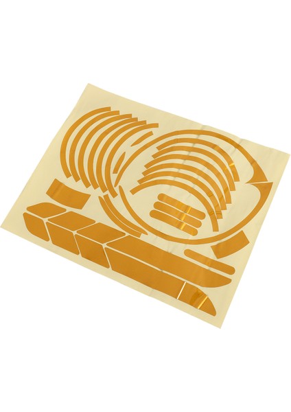 1 Set Yansıtıcı Çıkartmalar Scooter Dokuzbot Için Tam Set Çıkartmaları Maks G30 Kickscooter Katlanabilir Çıkartmalar (Sarı) (Yurt Dışından)