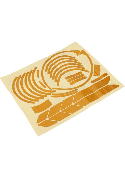 1 Set Yansıtıcı Çıkartmalar Scooter Dokuzbot Için Tam Set Çıkartmaları Maks G30 Kickscooter Katlanabilir Çıkartmalar (Sarı) (Yurt Dışından)