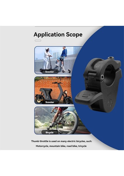 Elektrikli Scooter Hızlandırıcı Için 300X E-Bisiklet Başparmak Gaz Kalesi Sağ ve Sol El Kabuğu 24V, 36V, 48V, 72V Sm 3pın (Yurt Dışından) fırsatları