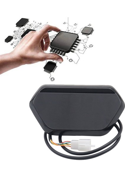 Citycoco Speedometre Için LCD Ekran Metre 60V Metre Hızlı Pil Şehri Için Işık Ekran (Yurt Dışından) indirimleri