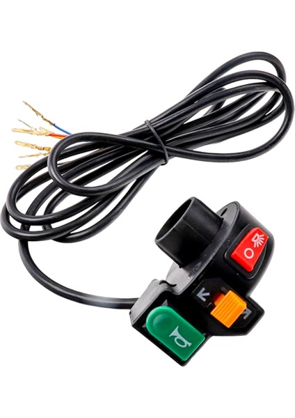 Elektrikli Scooter Tutma Anahtarı Dönüş Işık Korna Kafası Işık Kontrol Anahtarı Citycoco Için 3-1 Arada Anahtar (Yurt Dışından)