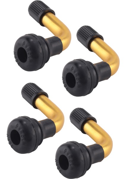 4pcs Lastik Vanalar Dik Açılı Dik Açılı Kauçuk 90 Derece Pirinç Elektrikli Scooter ve Xiaomi M365 Elektrik Scooter (Yurt Dışından)