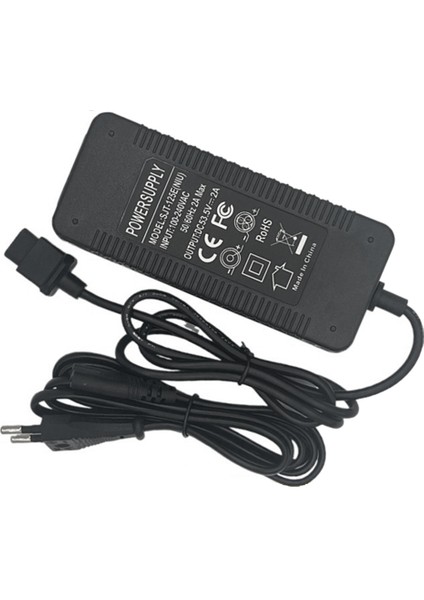 Nıu Kqı 2/ Kqı 3 Scooter Charger 53.5V 2A Lityum Pil Şarj Cihazı Ab Fişi Için Elektrikli Scooter Güç Adaptörü (Yurt Dışından)