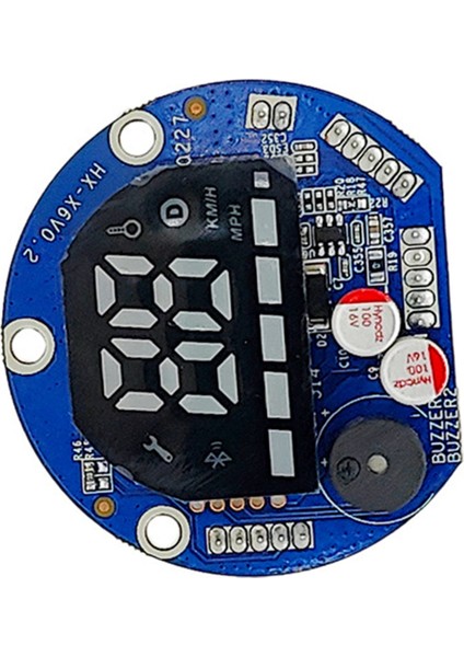 Hx X6 Elektrikli Scooter Gösterge Gösterge Tablosu Ekran Yedek Parçalar Ekran Paneli Devre Kartı E-Bisiklet Parçaları (Yurt Dışından) modelleri