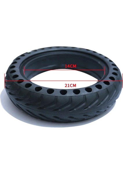 M365 Elektrikli Scooter Aksesuarları Için 8.5 Inç Light Elastik Şok Emze Eden Yok Edilemez Katı Lastikler (Yurt Dışından) fırsatları