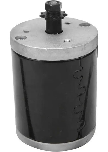 MY6812 Dc 150W 12V Kemer Kasnağı ile Yüksek Hızlı Motor, Scooter Küçük Fırça Motoru (Yurt Dışından)