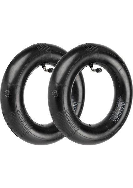 255X80 90/65-6.5 80/65-6.5 Lastik Scooter (2 Paket) Için 90 Derece Yedek Iç Tüp (Yurt Dışından)