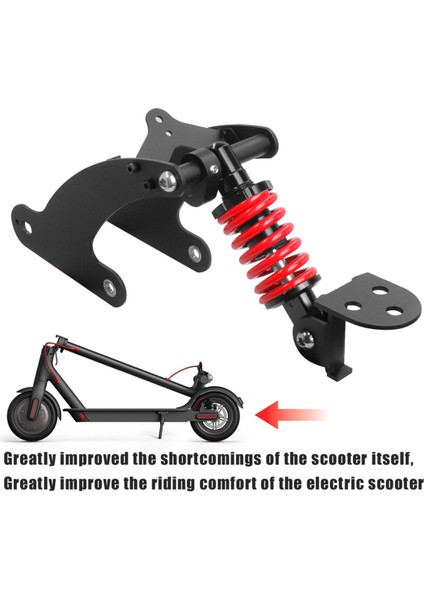 Xiaomi M365/1S Için Elektrikli Scooter Arka Süspansiyon Kiti E- Scooter Arka Şok Emici Şok Emilim Aksesuarları (Yurt Dışından) fiyatları