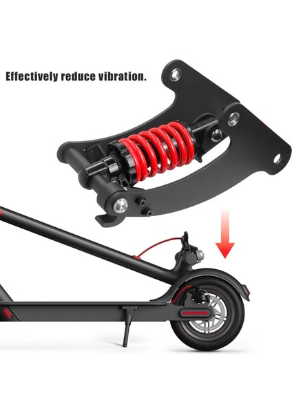 Xiaomi M365/1S Için Elektrikli Scooter Arka Süspansiyon Kiti E- Scooter Arka Şok Emici Şok Emilim Aksesuarları (Yurt Dışından) indirimleri