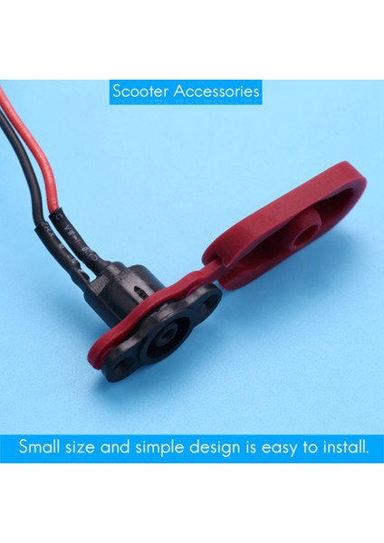 Şarj Kablosu Şarjı Ile Elektrikli Scooter Şarj Deliği Kapağı Xiaomi Mijia M365 Için Plastik Su Geçirmez Kapak (Yurt Dışından) fırsatları