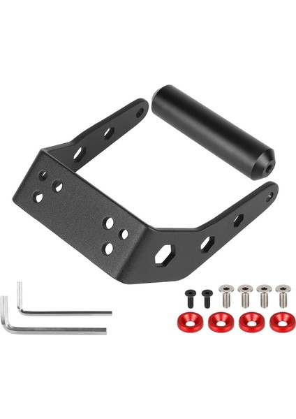 Dualtron Victor Thunder Için Ultra Saplama Çubuğu Arka Braket Tutucu Kit Elektrikli Scooter Modifiye Aksesuarlar Siyah+Kırmızı (Yurt Dışından)