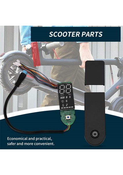 Yükseltme M365 Pro Gösterge Paneli Kapağı Değiştirme Devre Kart M365 Pro Electric Scooter Parçaları (Yurt Dışından) indirimleri