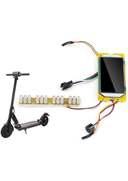 Kugoo Elektrikli Scooter Için 8 Inç Elektrikli Scooter Denetleyici ve Ekran 36V Electric Scooter Parçaları (Yurt Dışından) fiyatları