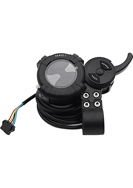Damao MA01 Için Elektrikli Scooter LCD Ekran Gösterge Tablosu Ölçer 36V-72V Knuckle Gaz Kelesi Anahtarı Elektrikli Scooter Parçaları (Yurt Dışından)