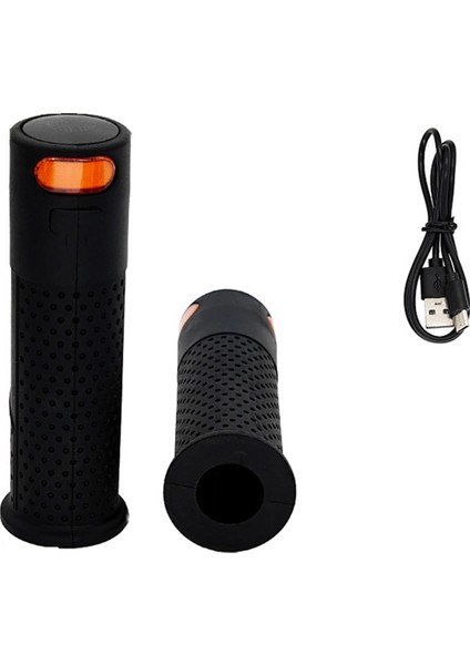 Elektrikli Scooter Gidon Kavrama Turn Sinyal Işık Dönüş Sinyal Işığı Elektrikli Scooter Aksesuarları Yuvarlak Tüp (Yurt Dışından)