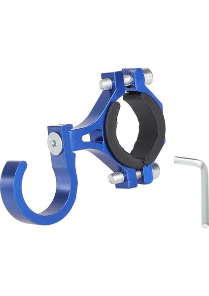 Elektrikli Scooter Aksesuarları Elektrikli Bisiklet Kancası Bisiklet Pedalı Depolama Kancası Ön Kanca Mavi (Yurt Dışından)