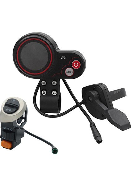 LT01 Ekran Başparmak Gaz Kelebeği 36V-72V 6pin+Kaabo Mantis Için Anahtar 8/10 Kaabo Wolf Warriorx Kaabo Wolf WARRIOR11 (Yurt Dışından)