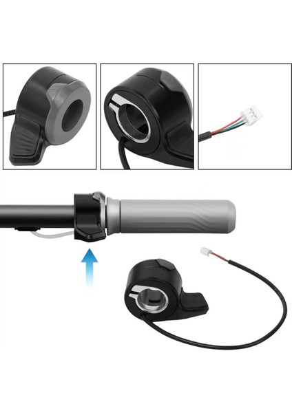 Hız Niu Kqı2 Kqı2 Sport Elektrik Kick Scooter Parçaları Için Kontrolör Başparmak Düğmesini Hız (Yurt Dışından) indirimleri