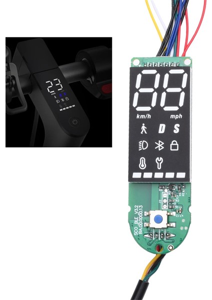 Xiaomi M365 Pro 2 Pro2 Elektrikli Scooter Gösterge Tablosu Devre Kamosu Tekme Scooter Aksesuarları Için Gösterge Tablosu Ekranı (Yurt Dışından) fırsatları