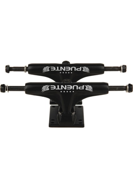 Puente 2pcs 5inch Alüminyum Kamyonlar Kaykay Kamyon Aksesuar Köprü Braket Kamyonları Kaykay Longboard Kamyon (Yurt Dışından)