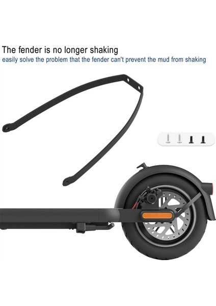 Xiaomi 4 Mı4 Pro Elektrikli Scooter Arka Tekerlek Sıçraması Çamurluk Braketi Vidalarla Değiştirme (Yurt Dışından) modelleri