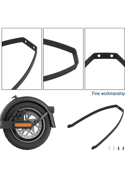 Xiaomi 4 Mı4 Pro Elektrikli Scooter Arka Tekerlek Sıçraması Çamurluk Braketi Vidalarla Değiştirme (Yurt Dışından) indirimleri