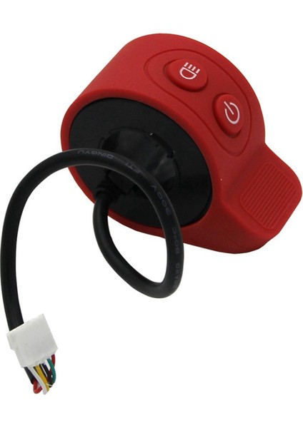 Elektrikli Scooter Hızlandırıcı X6 X7 X8 Tetikleyici Hızlandırıcı Parmak Parmak Şeması Gaz Kesme Hız Kontrol Anahtarı, Kırmızı (Yurt Dışından) fiyatları