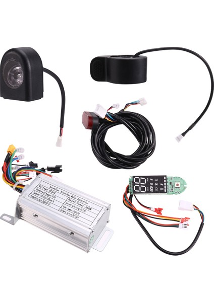 36V 350W Fırçasız Kontrolör+Bluetooth Metre+Işık+Hızlandırıcı Kiti Xiaomi M365/M365 Pro Electric Scooter Için (Yurt Dışından)