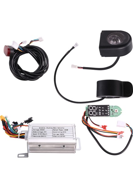 36V 350W Fırçasız Kontrolör+Bluetooth Metre+Işık+Hızlandırıcı Kiti Xiaomi M365/M365 Pro Electric Scooter Için (Yurt Dışından) fiyatları
