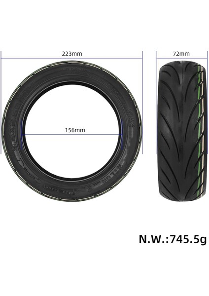 Kendi Kendini Onaran Jöle Vakum Lastiği Kqı3 Elektrikli Scooter 9.5 Inç 9.5x2.5 Patlama Geçirmez Lastik (Yurt Dışından) fiyatları