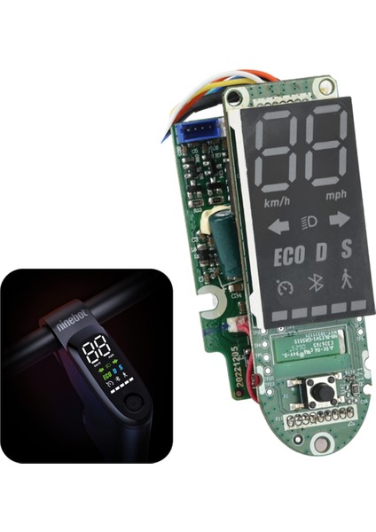 Ninebot F2 / F2PLUS Elektrik Scooter Kıckooter Bluetooth LED Ekran Ekran Enstrümanı Için Gösterge Tablosu (Yurt Dışından) fiyatları